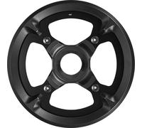 Shimano Steps E8000 Cre80 50 Mm With Double Chain Guard E-bike Chainring Noir 44t