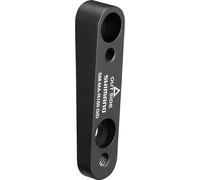 SHIMANO SM-MA-R160D/D Plochý držiak, adaptér, čierny, SH-ISMMAR160DDB