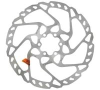 Shimano SM-RT66-S Disc Brake Rotor - 180mm, 6-Bolt, Silver