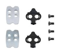 Shimano SM-56 SM-SH56 SPD Lot de 2 Crampons Multi-dégagement avec écrou à Taquet Universel, Argenté, Taille Unique