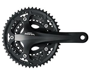 Shimano Sora 3503 165 mm Ensemble de chaîne - Noir, 50/39/30 Dents