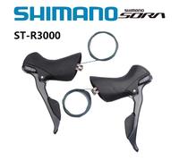SHIMANO SORA R3000 2x9 R3030 3X9 vitesses manette de vitesse double levier de commande vélo de route vélo pour dérailleur avant dérailleur arrière R3000 Gauche 2S