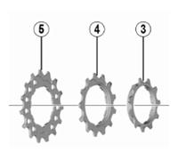 Shimano Spares Y1PU11000 Pièces de vélo Unisexe Taille Unique