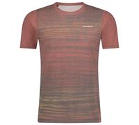 Shimano - Spazio Short Sleeves Jersey Printed - Maillot de cyclisme - S - brown