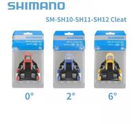 Shimano SPD-SL 0/2/6 ° SM-SH10/SH11/SH12 Cleats de vélo de course pour pédaliers SH10 0 degrees