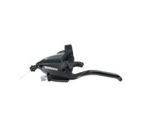 Shimano ST-EF500 Levier de vitesse/frein à 2 vitesses, noir, 4 doigts
