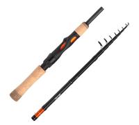 Shimano Fishing Stc Ax Mini Tele Spinning Rod Marron 2.40 m / 3-14 g