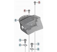 Shimano Steps BM-E8010 vis de fixation position 1 noire G