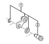 SHIMANO Support Changement/Pointe - RD-M670