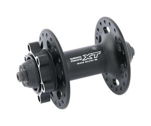 SHIMANO Système de Fixation Rapide DEORE XT HB-M756 Moyeu de Roue Avant Black 6-Trou
