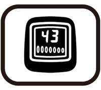 SHIMANO Systèmes de vélos électriques, écran SC-E6100 Support Black One Size