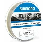 SHIMANO Technium Invisitec, 300m, 0,19mm, 3.3kg / 7,28lbs, gris, monofilament carpe, TECINV30018