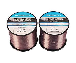 SHIMANO Technium Invisitec QP PB 0.32 mm 1100 m Nylon Fluorine Ligne de Pêche Monofilament Invisible Fil Mer Spinning Carnassiers