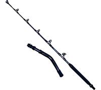 SHIMANO Tiagra XTR Stand Up Trolling, 1,62m, 5,31ft, 80lbs, 2 pièces, canne à pêche Big Game Trolling, TIXTRASPTR80B