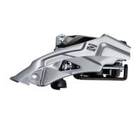 Shimano Top Swing Fd-m2000 63-66º Front Derailleur Argenté 3 x 9s Silver