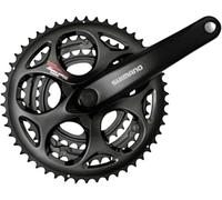 SHIMANO Tourney A073 170mm 30x39x50t 7/8-Speed Triple Crankset Black by