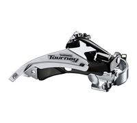 Shimano Dérailleur avant Tourney FD-TY510 - Top Swing, Dual-Pull - Argent/Noir