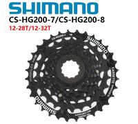Shimano Tourney HG200 7s 12-28T/12-32T 8s 12-32T Cassette CS-HG200-7 / CS-HG200-8 pour VTT Vélo D'origine Shimano 7s 12-28T