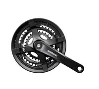 Shimano Tournoi Ensemble Manivelle FC-TY301 Carré 48-38-28 Dents pour 6-7-8 Fois