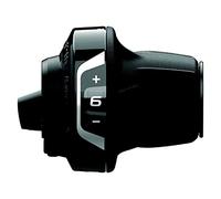 Shimano Manette de vitesses SL-RV400 Revo pour droitier 6 vitesses Affichage optique Noir EU