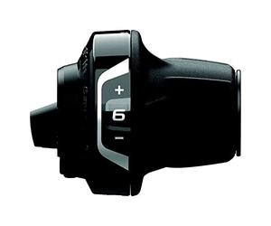 Shimano Tourney SL-RV400 6 vitesses Volant à droite Interrupteur de poignée à manette rotative Noir 6 vitesses