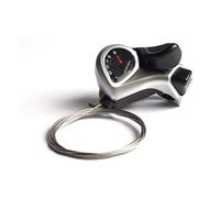 SHIMANO Tourney SLTX50R - Levier de Vitesses Unisexe, pour Adulte, Taille Unique, Argent (ce n'est que le droit levier de vitesses)