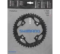 Shimano Trekking Fc-T551 Plateaux Silver/Black One Size