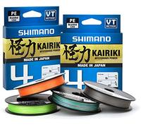 SHIMANO Tresse 4 Brins Kairiki 4 Multicolor 150m - D.0,215mm - R.16,7Kg - LDM54TE2521515M