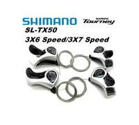 Shimano TX50 Tourney SIS SL-TX50 levier de changement de vitesse de vélo 3*6s 3*7s 3v gauche 6v droite 7v 18 21 vitesses paire tx50 manettes de vitesse câble d'engrenage TX50 3x7 Speed