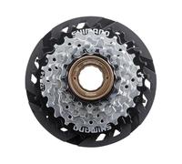 Shimano TZ510 14-28 Dents Roue Libre à Visser Silver 6-Vitesse