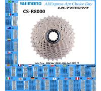Shimano Ultegra R8000 105 R7000 11 vitesses vélo de route Cassette CS-R8000 11-25t 11-28t 11-30t 11-32t 11-34t 12-25t K7 R7000 12-25T sans boîte
