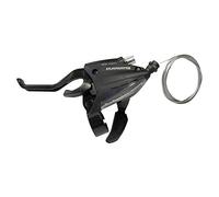 Manette frein/dérailleur gauche v-brake Shimano st-ef500 3v1800 mm - noir