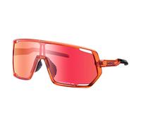 Shimano Unisex Technium 2 Lunettes de Cyclisme Orange Sapphire One Size