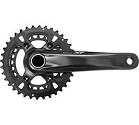 Shimano Unisexe - Adulte Deore XT Pédalier Noir Taille Unique