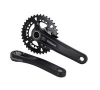 Shimano Pédalier Deore MT610 Hollowtech II – 175 mm, 36/26T – Noir
