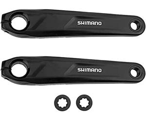 Shimano Unisexe - Adulte Steps Kit de manivelle Noir 18 mm