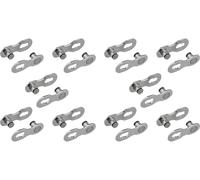 Shimano Verrou de Maillon SM-CN910-12 Quick-Link - 10 pièces gris 12 fach