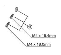 SHIMANO, Vis de réglage du dérailleur arrière, RD-M8100, Y3FW98050
