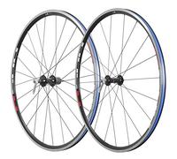Shimano WH-R501 Lot de 2 Roues de vélo Noir/Rouge