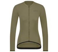 Shimano - Women's Futuro Long Sleeves Jersey - Maillot de cyclisme - L - dark earth