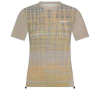 Shimano - Women's Spazio Short Sleeves Jersey Printed - Maillot de cyclisme - L - beige