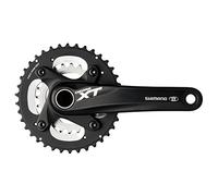 Shimano XT Pédalier, Noir, L