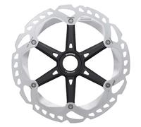 Shimano Xt Rt-mt800 Cl Disc Brake Disc Argenté 203 mm Black / Silver