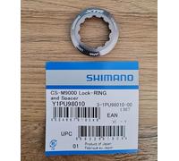 SHIMANO XTR XT SLX Deore Bague de Verrouillage Silver/Black One Size