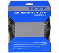 SHIMANO Mixte Schaltzug-set Mtb Edelstahl Mit Hülle Sp41s Und Kappen Set de c ble d railleur, Noir, Uni EU