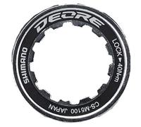 SHIMANO Y0lc98010 Bague de Verrouillage CS-M5100 Unisexe, Argenté, Taille Unique