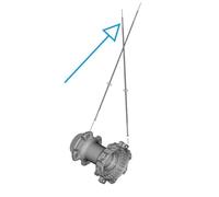 SHIMANO Y0mes1000 Rayon Droit WH-R9270-C60-HR-TU-R, 261 mm Unisexe, Noir, Taille Unique