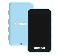 Shimbol CP5 Mini écran de moniteur à selfie - Moniteur de caméra arrière sans fil 2,2" pour iPhone & Android (Wi-Fi et Bluetooth), batterie 3h, idéal pour selfies et vlogs Bleu