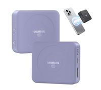 SHIMBOL Système de récepteur émetteur vidéo sans fil - Transmission sans fil de 150 m, latence 60 ms, entrée/sortie HDMI, compatible avec appareil photo et smartphone (violet)