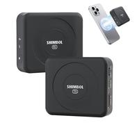 SHIMBOL Système de récepteur émetteur vidéo sans fil - Transmission sans fil de 150 m, latence 60 ms, entrée/sortie HDMI, compatible avec appareil photo et smartphone (noir)